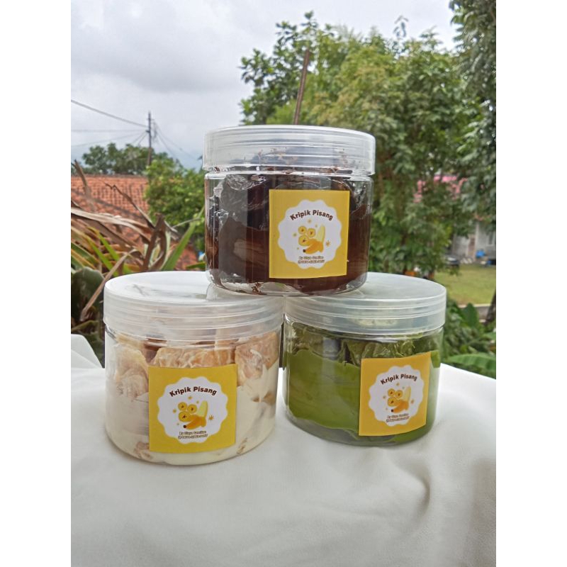 

Kripik Pisang Lumer rasa vanilla