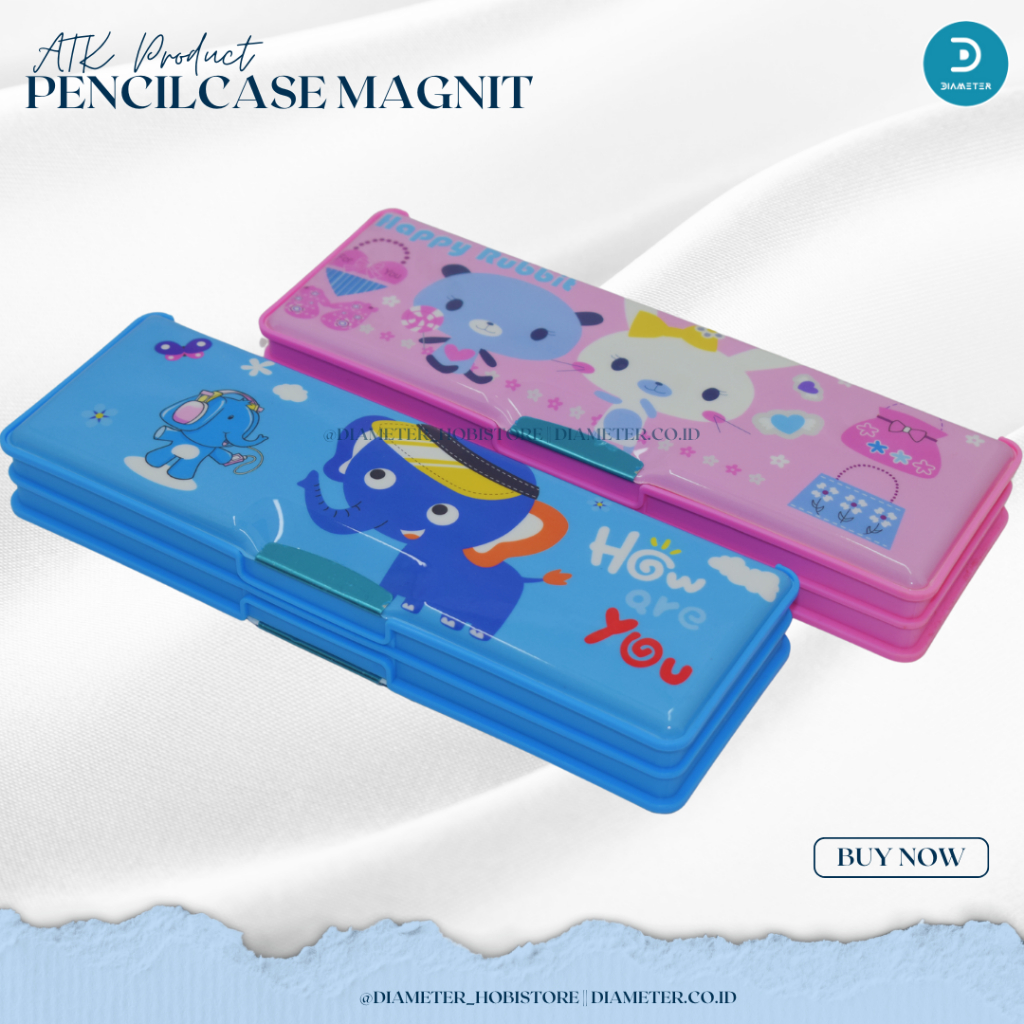 

Kotak Pensil Magnet Karakter / Tempat Pensil Magnet
