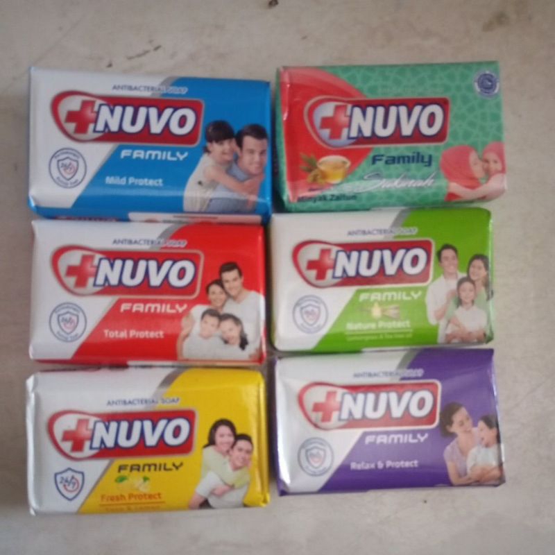 sabun batang nuvo family