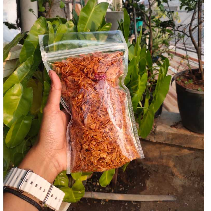 Bawang Goreng MURNI Premium (Tanpa tepung) / BAWANG GORENG 500gr