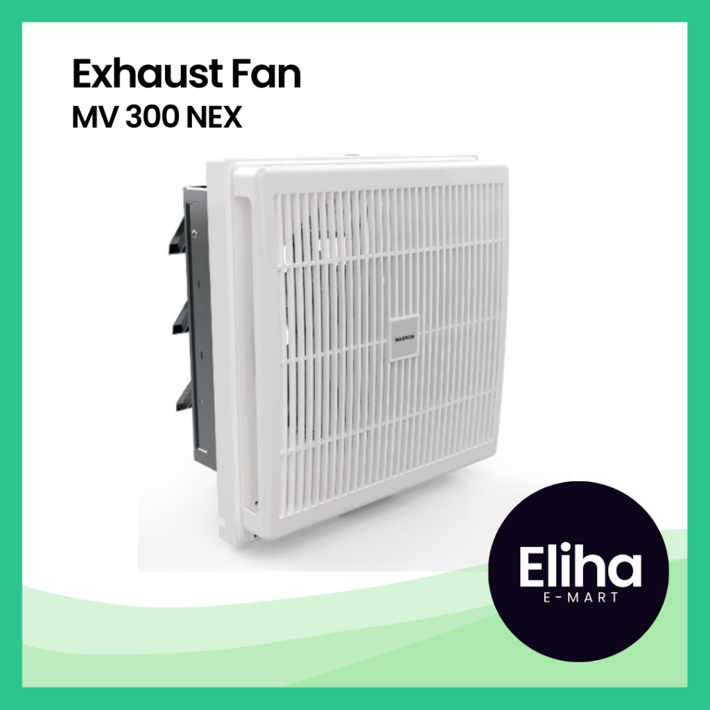 Maspion Exhaust Fan Kipas Angin Hexos 12 Inch MV 300 NEX -Exhaust Maspion