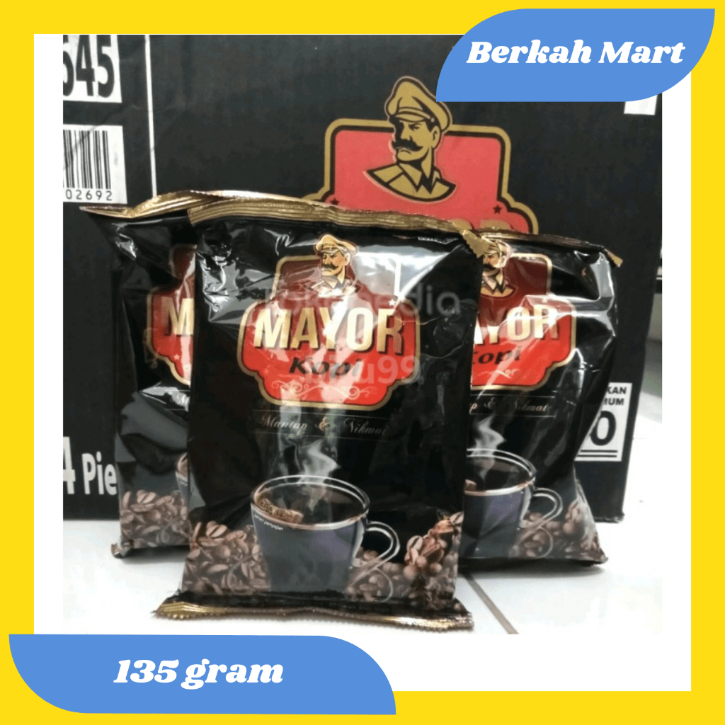 

MAYOR KOPI BUBUK - KEMASAN 135 GRAM