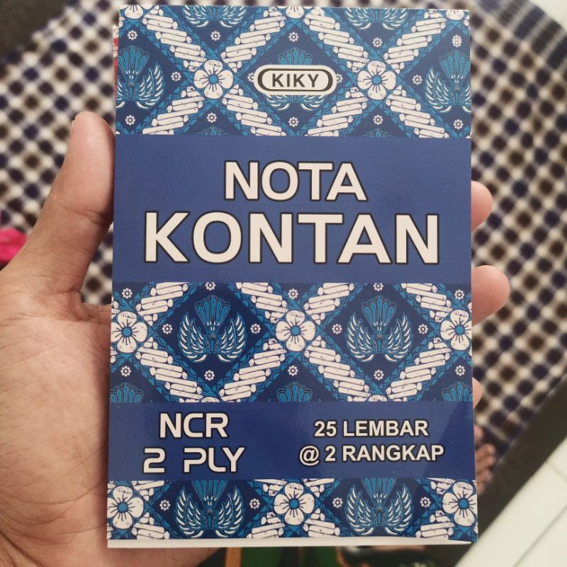 

Nota Kontan NCR (2 lapis / karbon) 2 ply