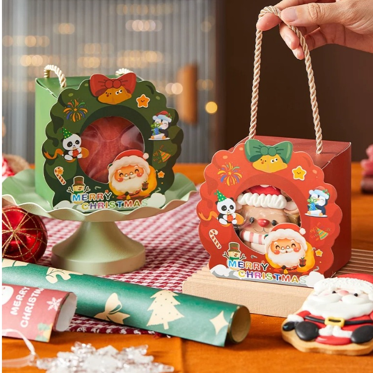 

BOX NATAL (WYMC) box kue packaging natal christmas hampers cookies candy bingkisan natal hadiah gift