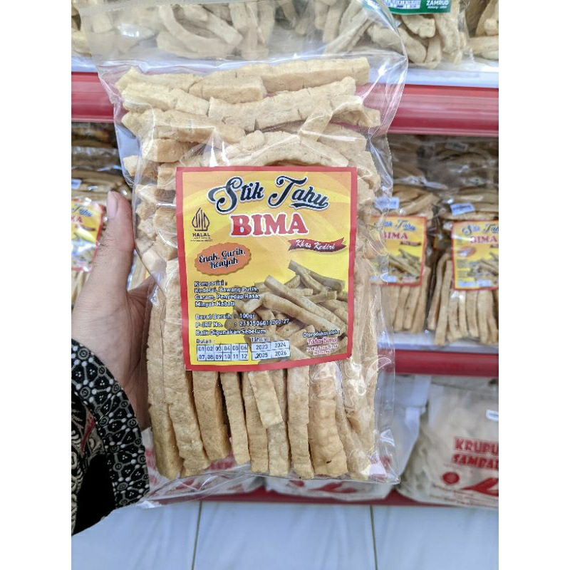 

Stik Tahu Bima/Khas kediri/oleh - oleh/Stik