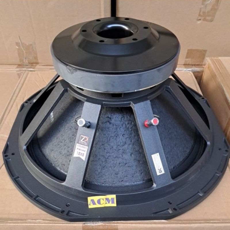 SPEAKER COMPONENT SUBWOOFER PASLINE 18 INCH PRIME 18XS ORIGINAL VC 4 INCH