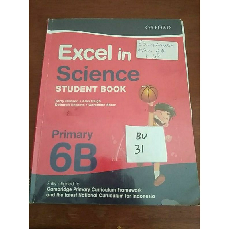 

EXCEL IN SCIENCE STUDENT BOOK 6B (BU31)