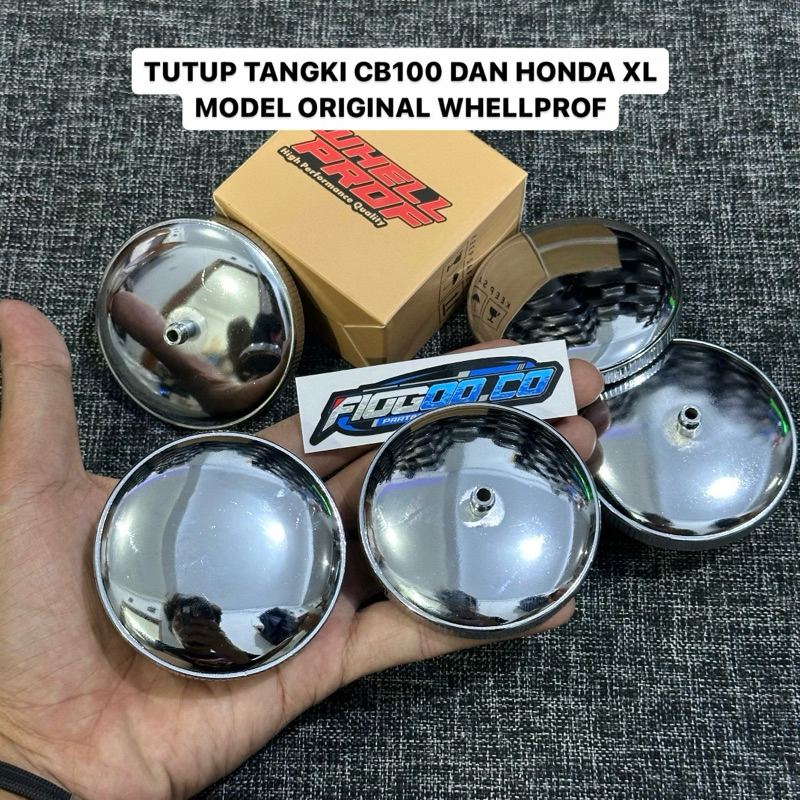 TUTUP TANGKI HONDA XL125 JH TRAIL VINTAGE CB 100/125 MODEL ORIGINAL TUTUP TANGKI BENSIN SLIM TIPIS H