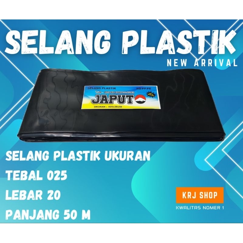 selang plastik 4dim/selang plastik 4inch 025x20x50/selang pengairan sawah/selang drip/selang plastik