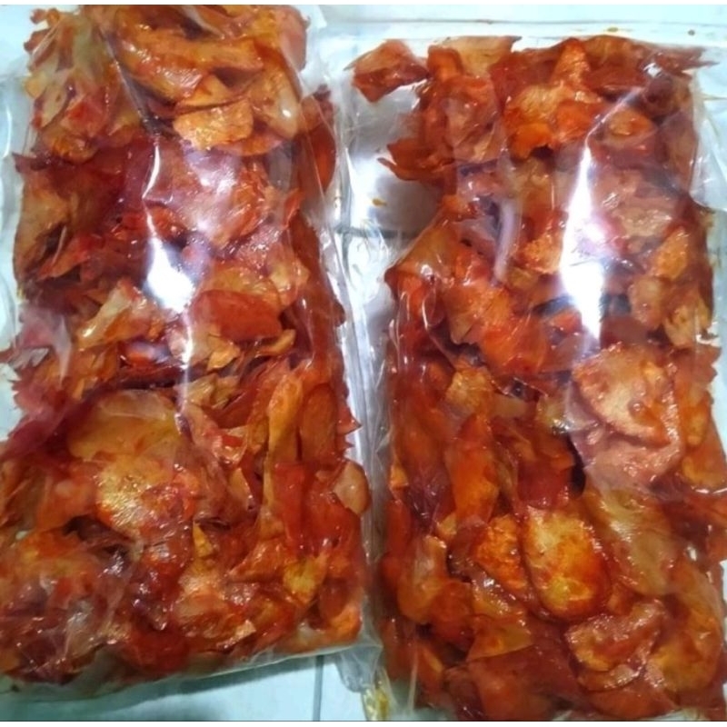 

SINGKONG LENGKET PEDAS DAUN JERUK. RASA PEDAS MANIS