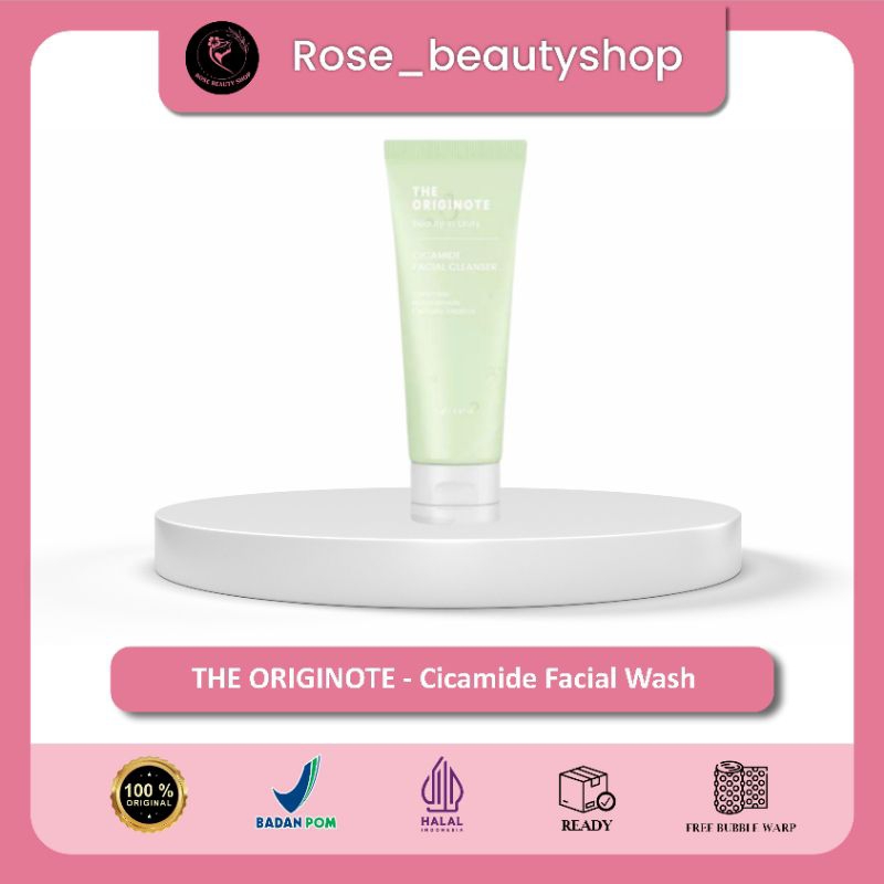 THE ORIGINOTE Facial Wash - Originote Cicamide Facial Cleanser - Pencuci Muka Sabun Pembersih Muka -