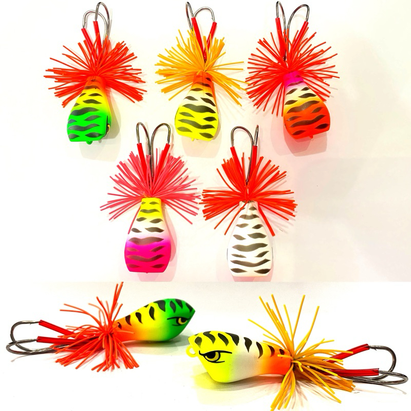 Umpan Casting Kodok Haenan Jump Frog Oval 4 cm By Haenan Lure