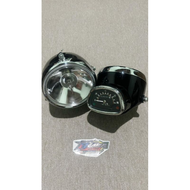 Batok CD Import spidometer Modif mirip Original Bahan Besi kaca bening Wp part whallprof