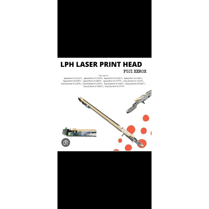 LPH Port/DC IV/V 3370 3375 4470 4475 5570 5575 mesin Original Fuji Xerox