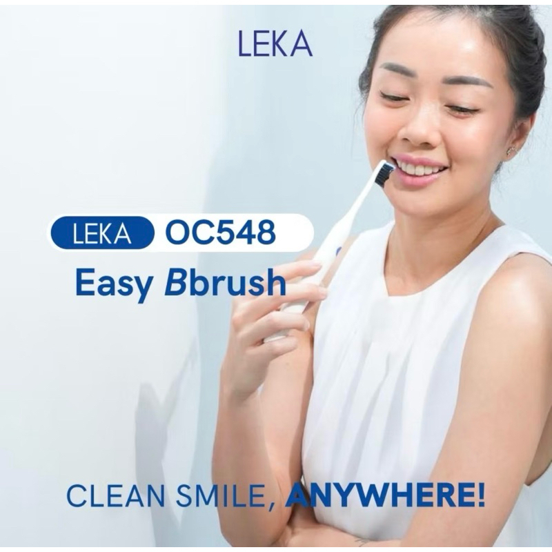Leka OC548 Easy Bbrush Electric Sonic Toothbrush - @Shoptherapy