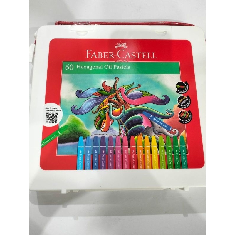 

CRAYON 60 WARNA MERK FABER CASTEL CRAYON LENGKAP WARNA, CRAYON WARNA WARNI, CRAYON BANYAK OIL PASTEL LENGKAP