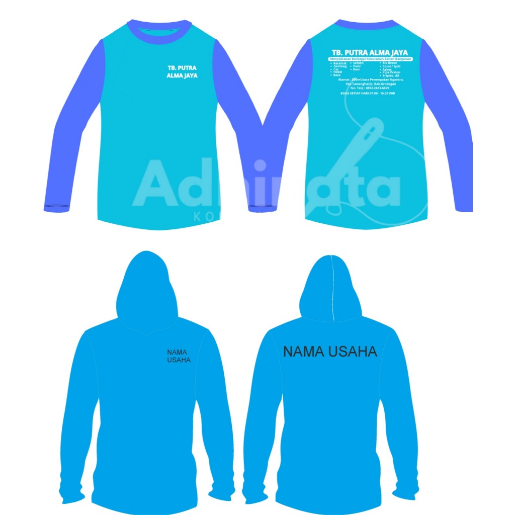 BAJU PAK TANI BAJU PROMOSI BAJU BANGUNAN KAOS TOKO