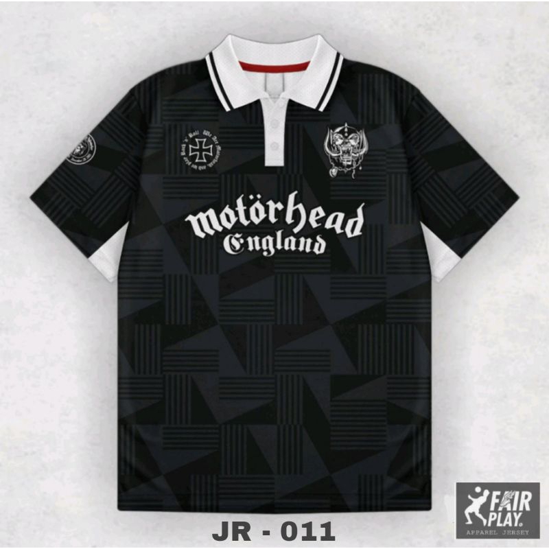 jersey MOTOR HEAD vintage music series // jersey fantasi music // jersey sepak bola // jersey futsal