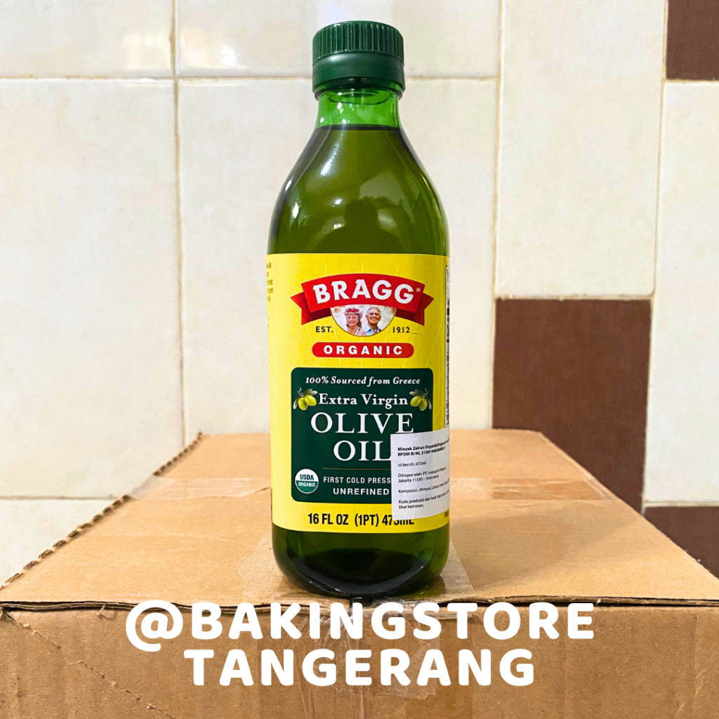 

Bragg Olive Oil Extra Virgin 16 Oz 473 ML | minyak zaitun