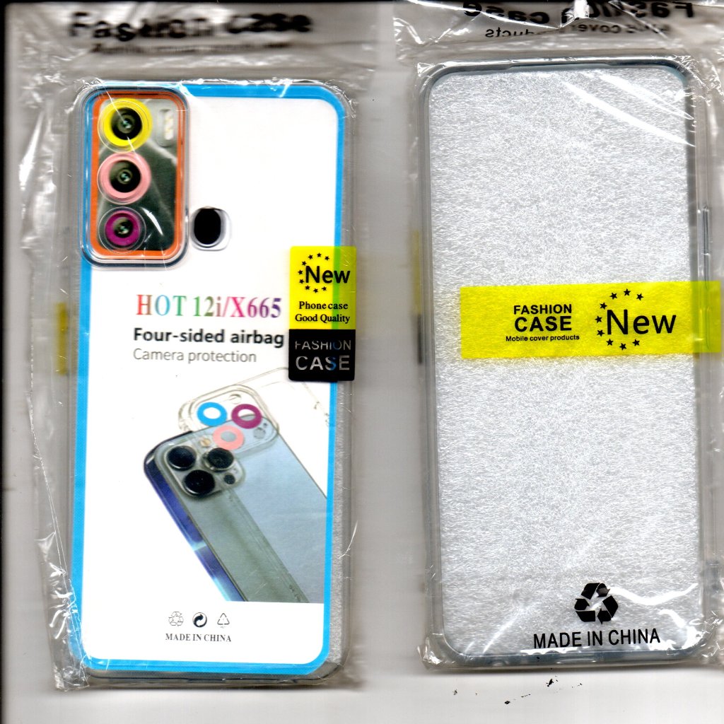 CASE TRANSPARAN INFINIX HOT 12i BENING TEBAL