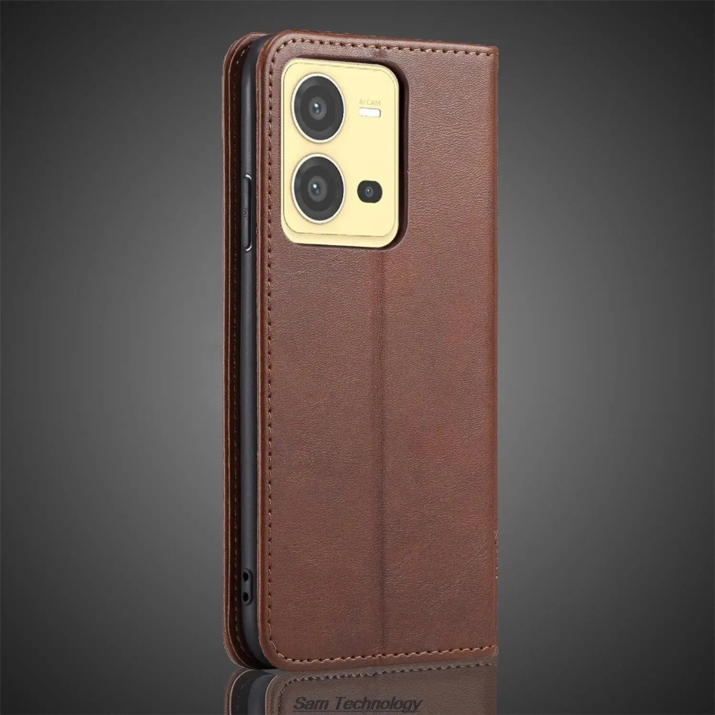 Case Vivo V25 - V25E Case FLIP COVER LEATHER CASE SARUNG BUKU DOMPET VIVO V25 - V25E