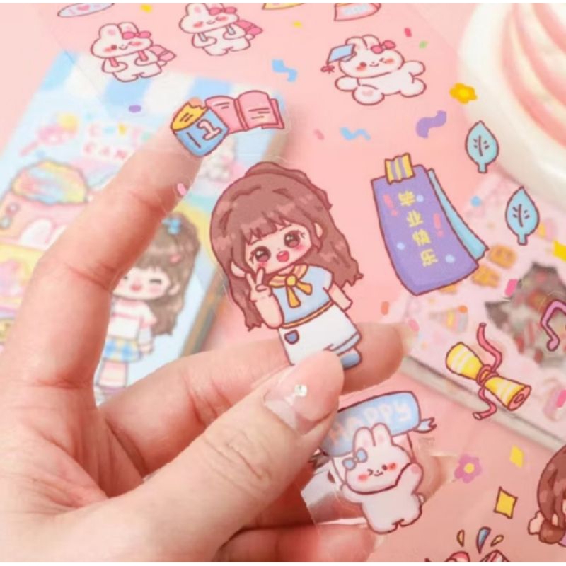 

Stiker Strip Ledger | Stiker Karakter Momo | Sticker Tumbler | Stiker Buku | Sticker Waterproof