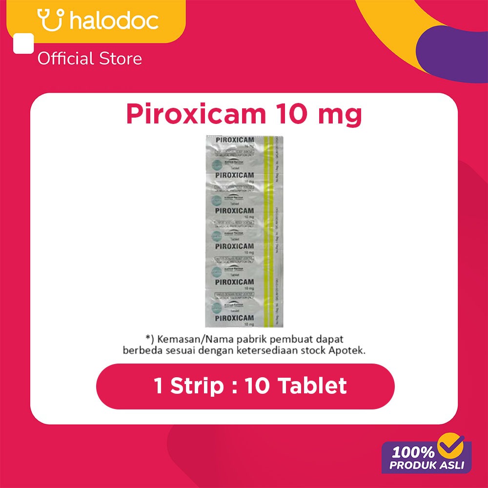 Piroxicam 10 mg 10 Tablet