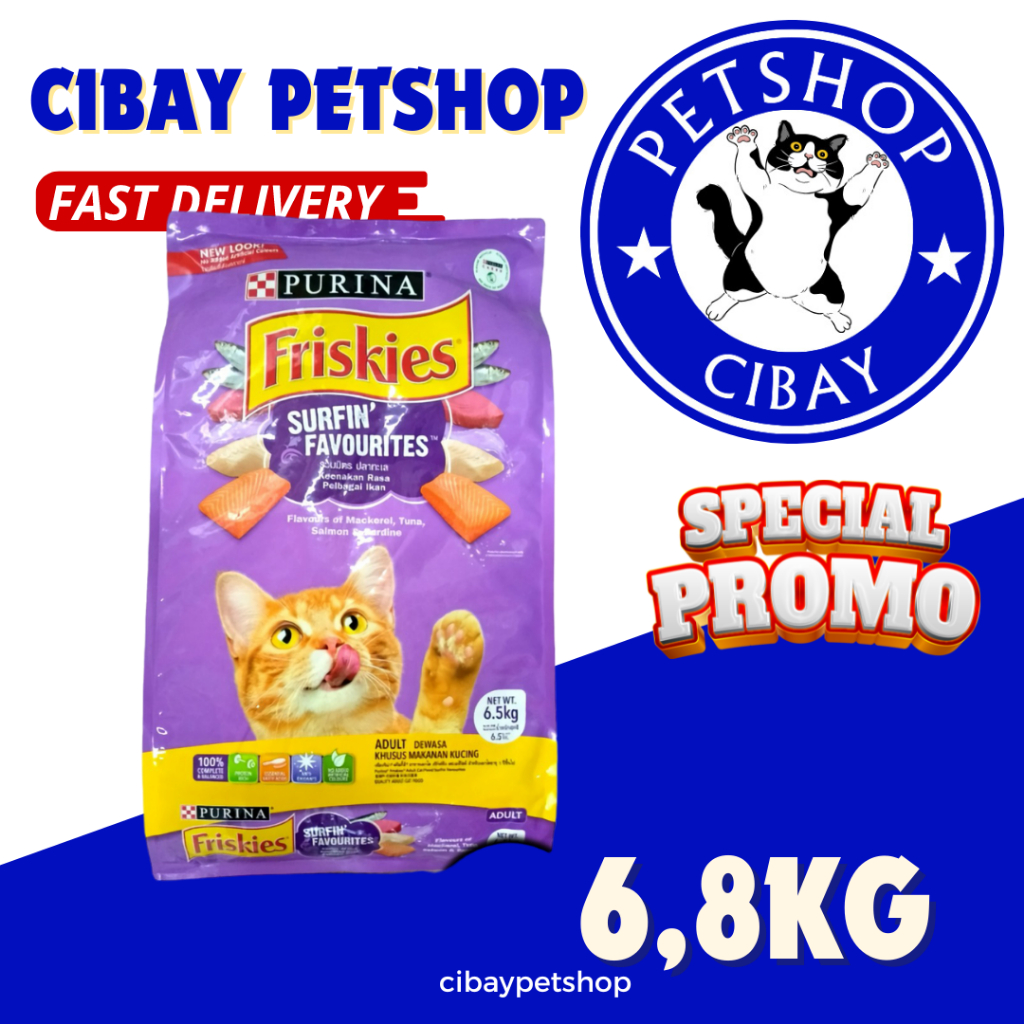 FRISKIES SURFIN FAVOURITES 7kg