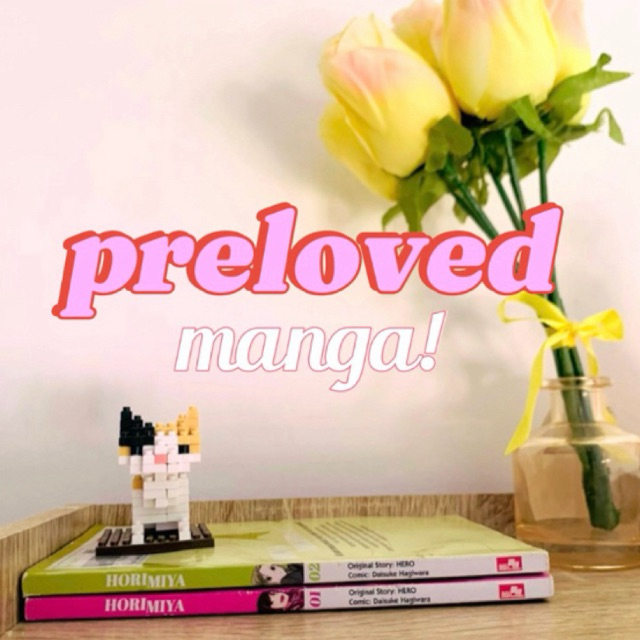 {PRELOVED} manga/komik HORIMIYA Vol. 1-2