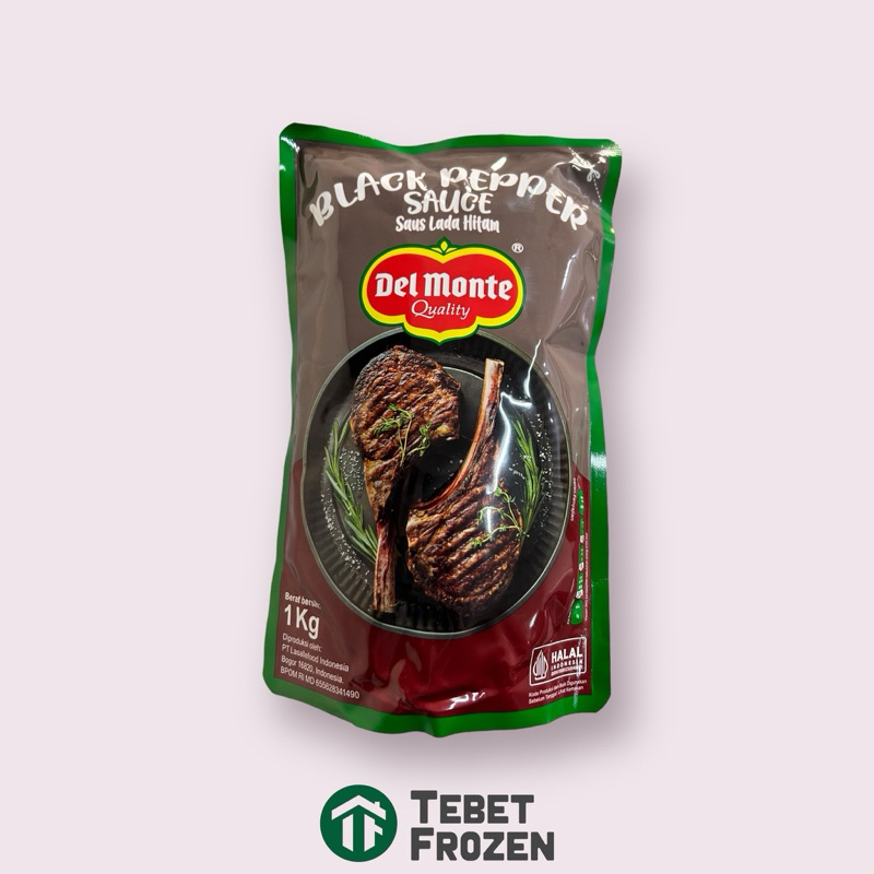 

DELMONTE SAUS BLACKPEPPER 1KG - TEBET FROZEN
