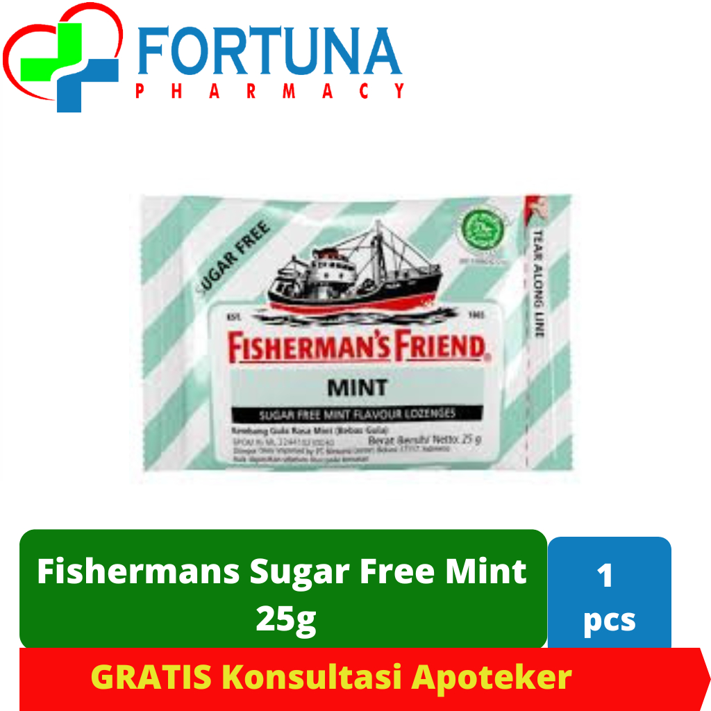 

Fishermans Sugar Free Mint 25g