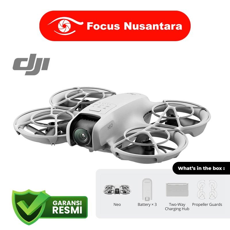 DJI Neo Drone Combo / DJI Neo Drone Camera 4K Ultra-Stabilized Video GARANSI RESMI