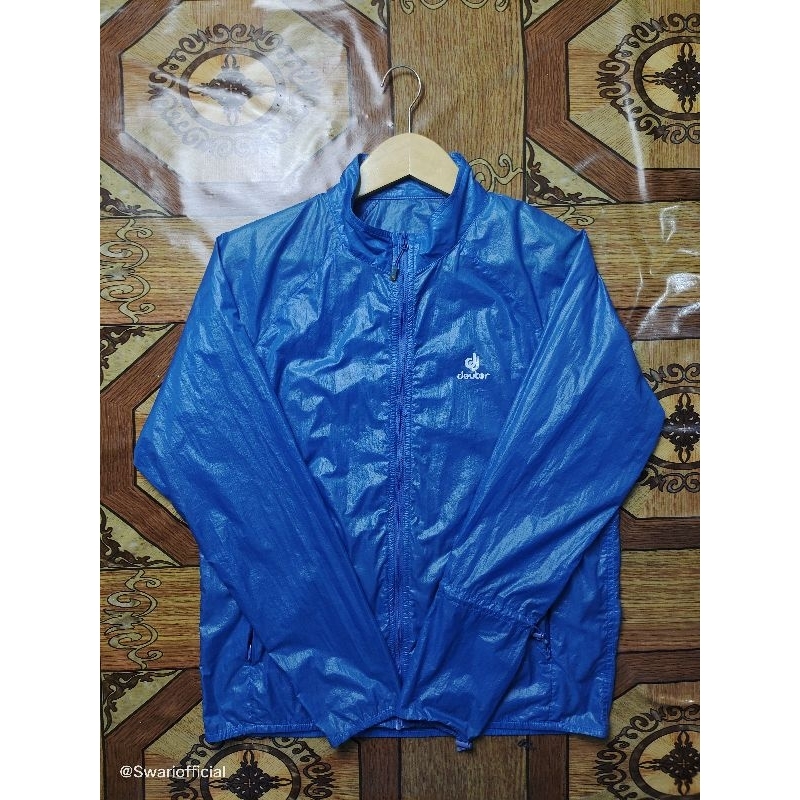 Jaket Deuter - Jaket Running Deuter Biru