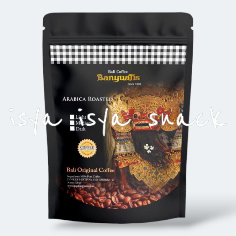 

Banyuatis Kopi Bali Barong Arabica Medium Roasted Biji Kopi