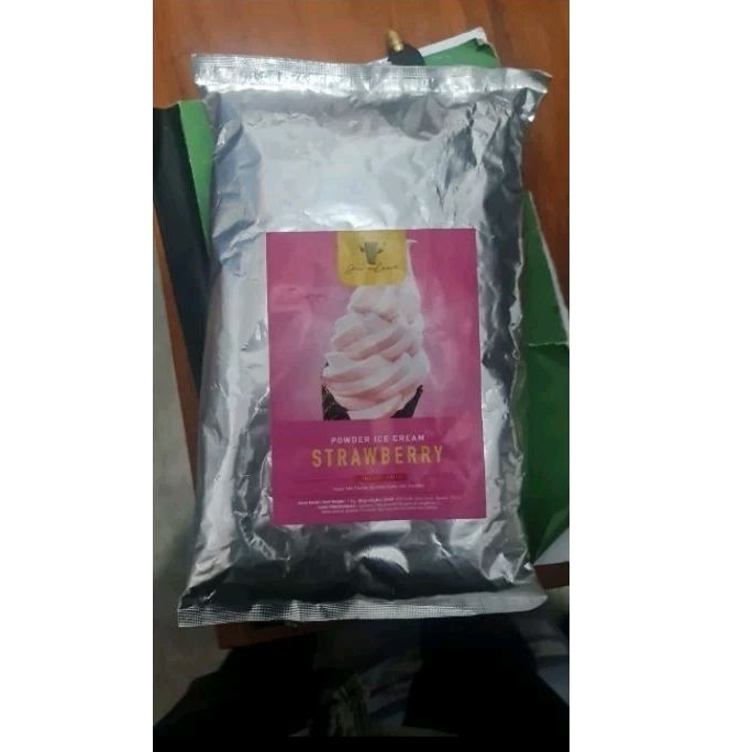 

Powder Ice Cream Strawberry