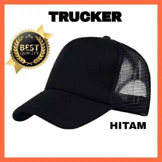 topi jaring polos / trucker polos / topi jaring hitam polos / topi distro / topi baseball / jaring