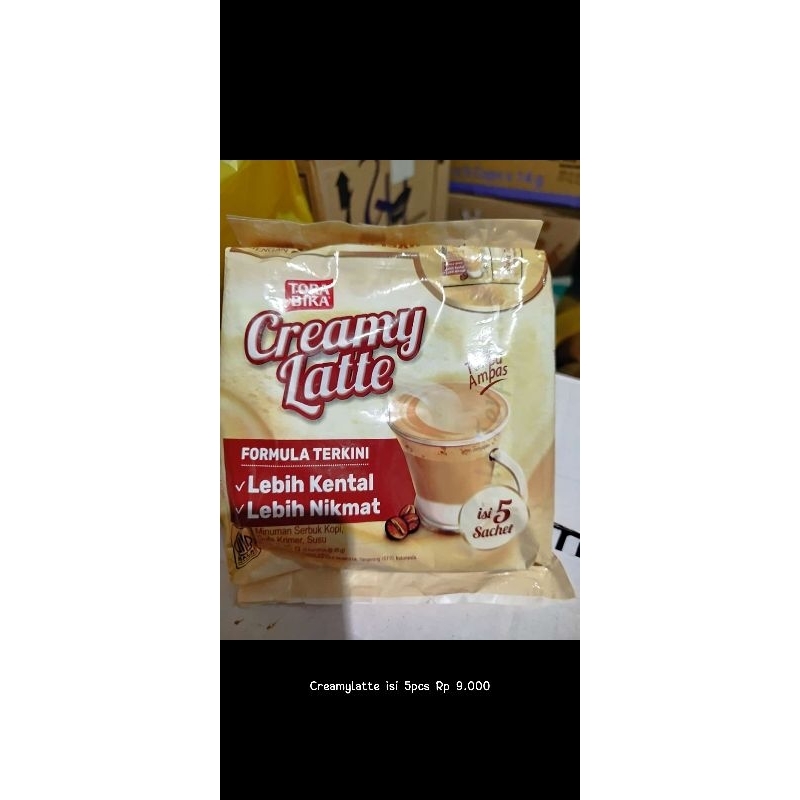 

Torabika Creamy Latte isi 5pcs