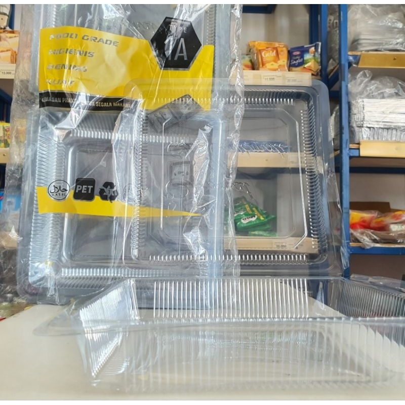 Mika Kue 1A (Per Pcs) / Mega Mika Kue 1A / Mika 1A / Tempat Kue Plastik / Tempat Kue Mika