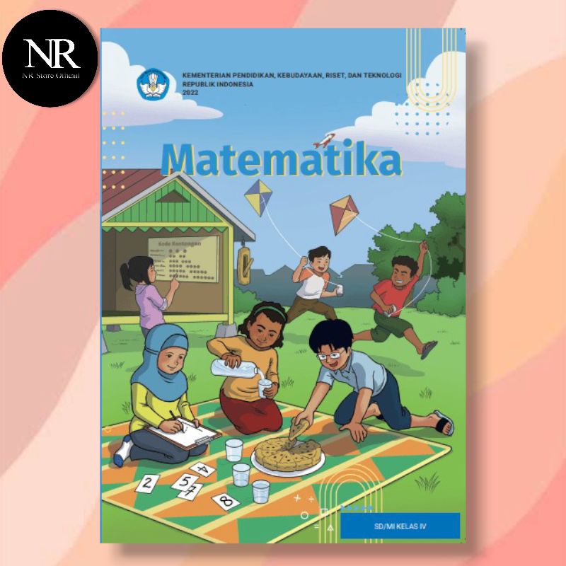 Buku Paket MTK Non Lisensi Kelas 4 SD Siswa Kurikulum Merdeka