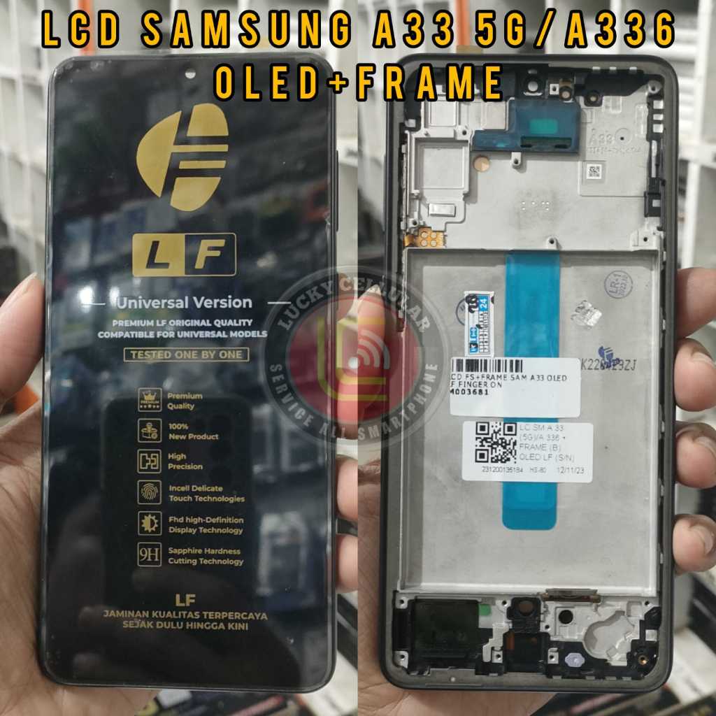 LCD SAMSUNG A33 5G / A336 OLED + FRAME LIFE FUTURE