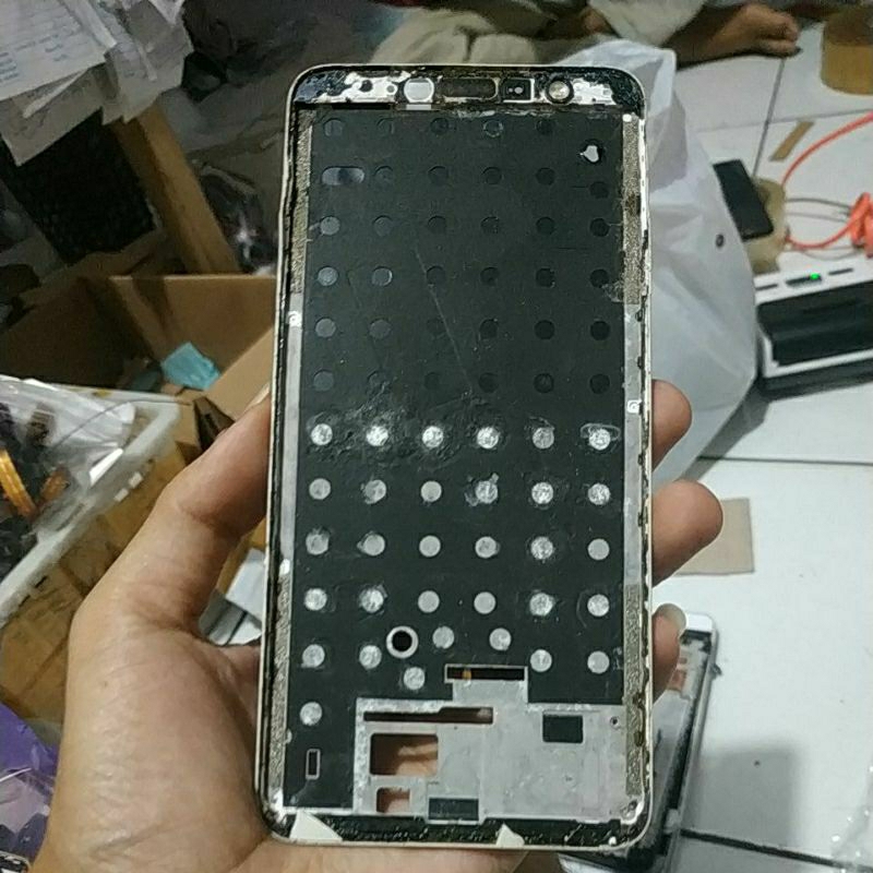 FRAME BEKAS XIAOMI NOTE 5 pekok BAGIAN POJOK