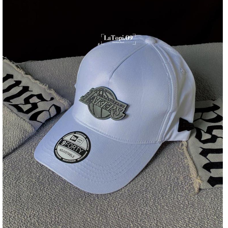 Topi Baseball Lakers  logo Besi Pria Wanita import premium Fashion Viral
