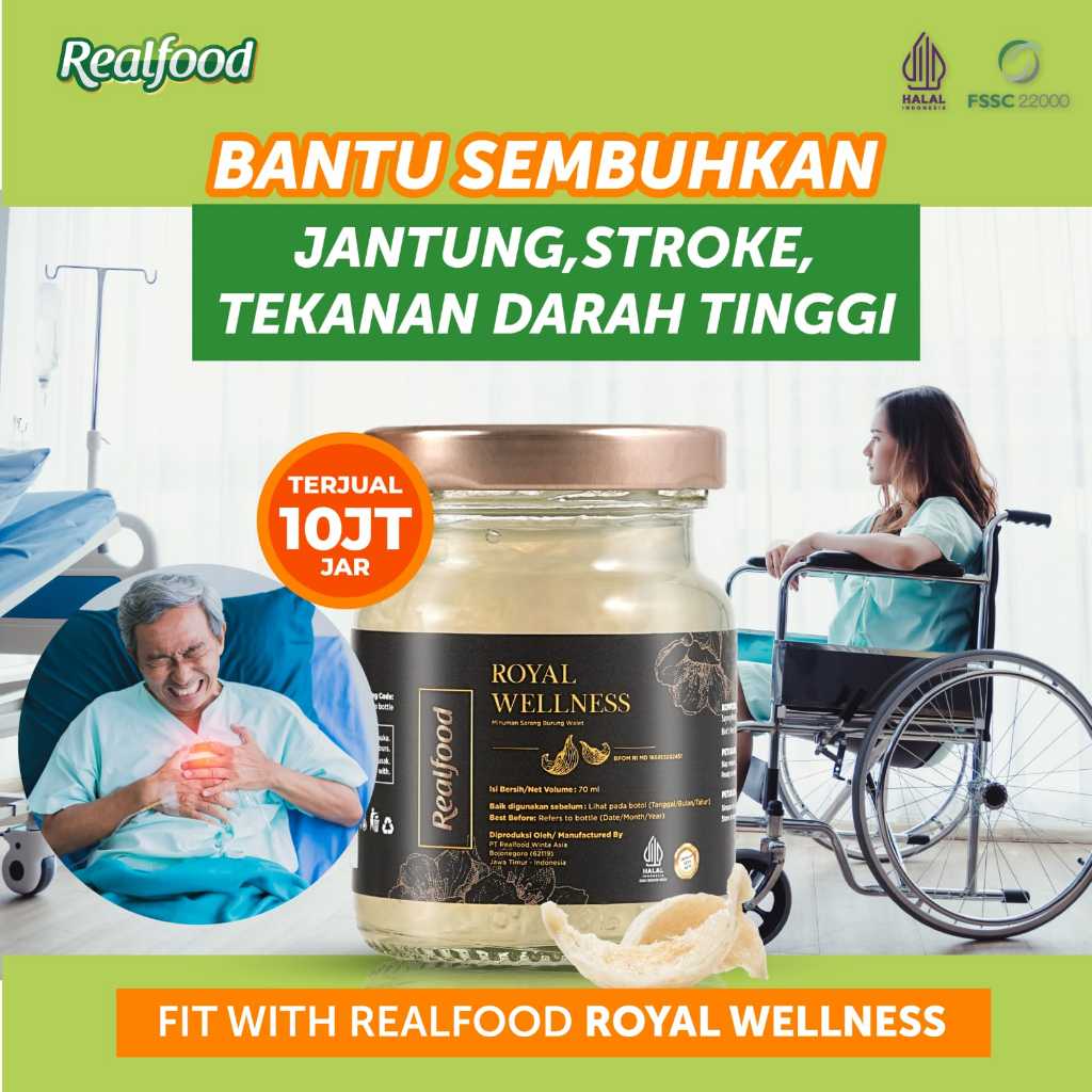 

RB Realfood Royal Wellness 8 Jar ( Minuman sarang burung walet )