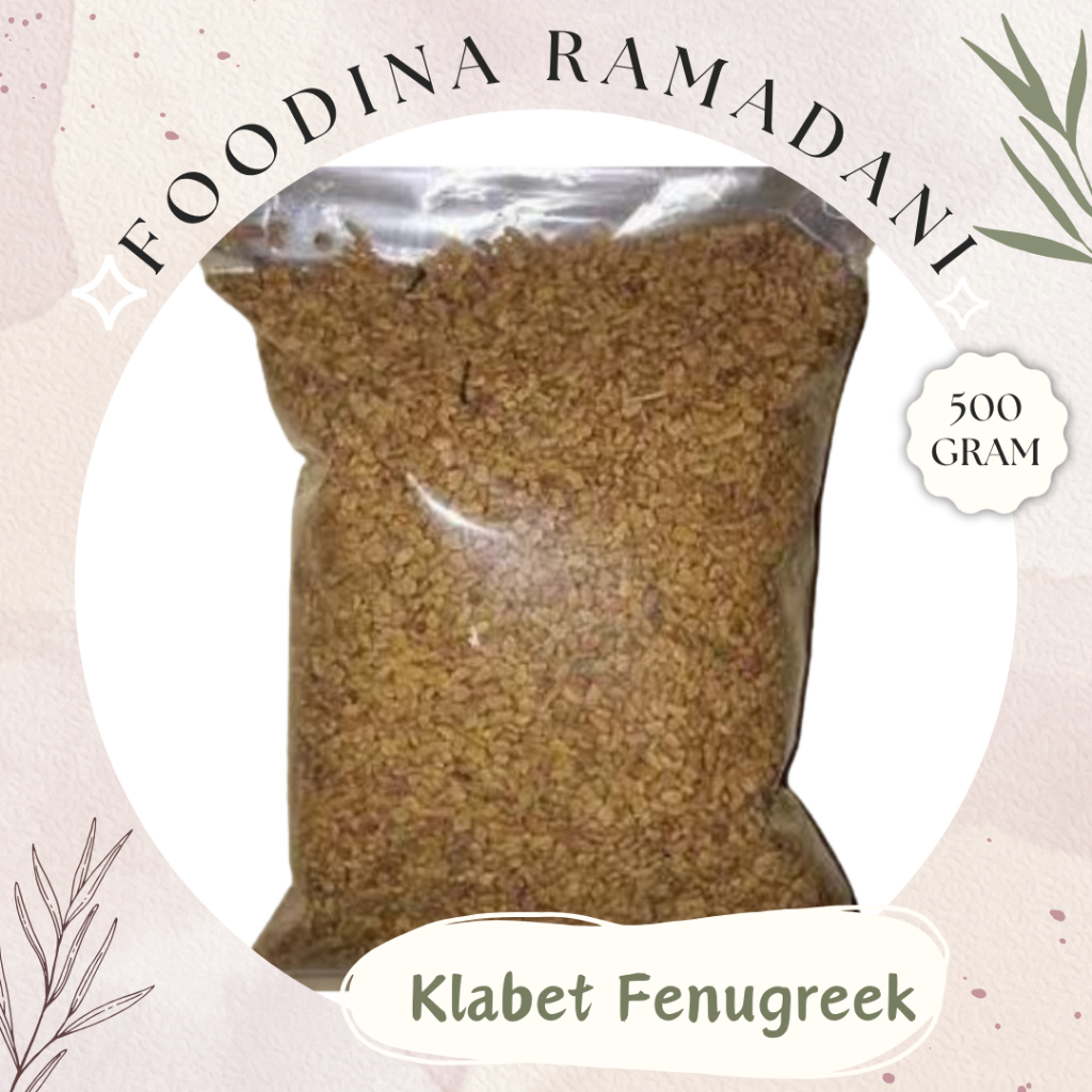 

KLABET Kelabat Fenugreek - Methi Seed [ 500gr ] Harga Per 0,5 Kg