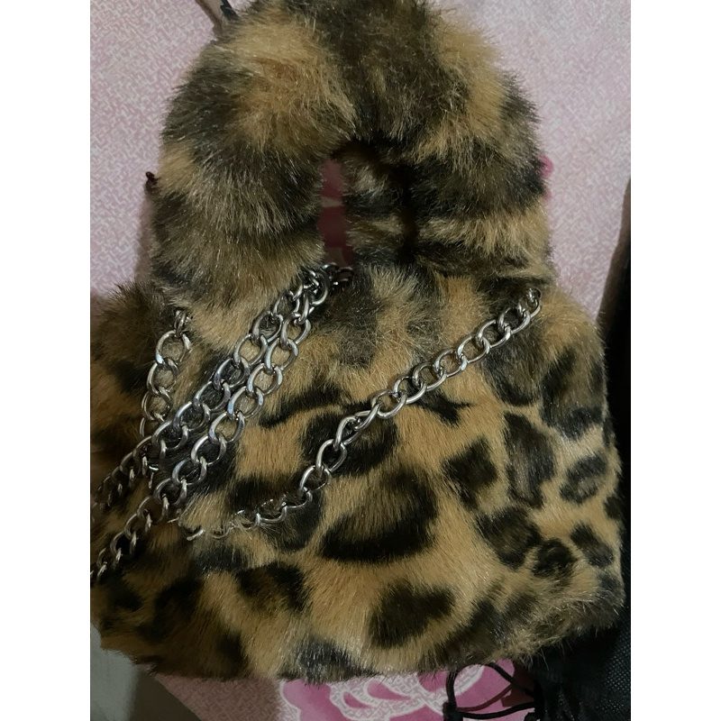 fluffy bag bling it on