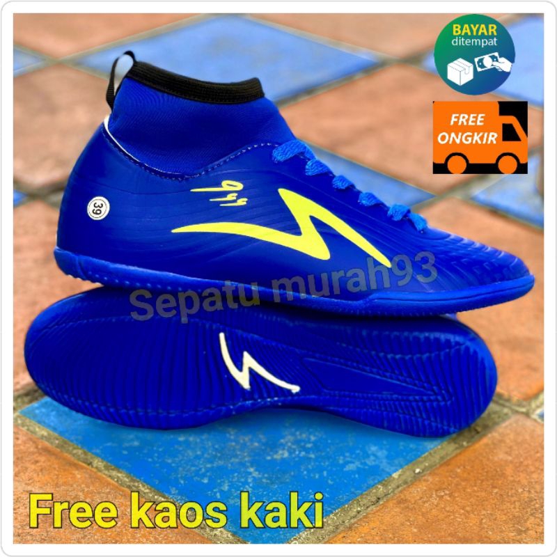 SPESIAL PROMO SPECS SEPATU FUTSAL LIGHTSPEED REBORN IN WHITE EMPEROR RED