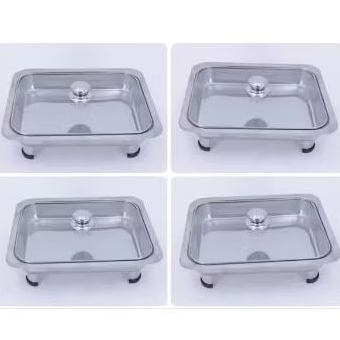 Tempat Makan Prasmanan Tutup Kaca • Fastfood Kaca • Serving Prasmanan tutup Kaca