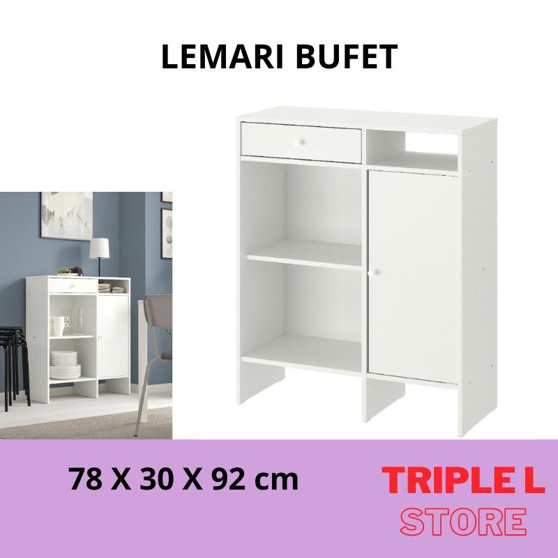 Lemari Bufet Lemari Rak Serbaguna Ruang Tamu Dapur