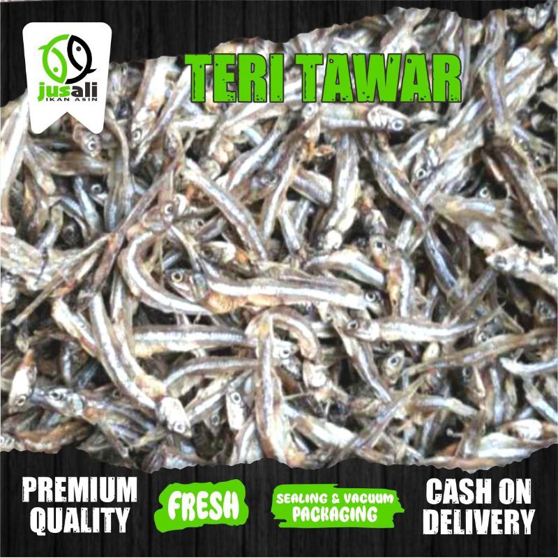 

[COD] IKAN ASIN TERMURAH [250gr - 500gr - 1000gr] TERI TAWAR.