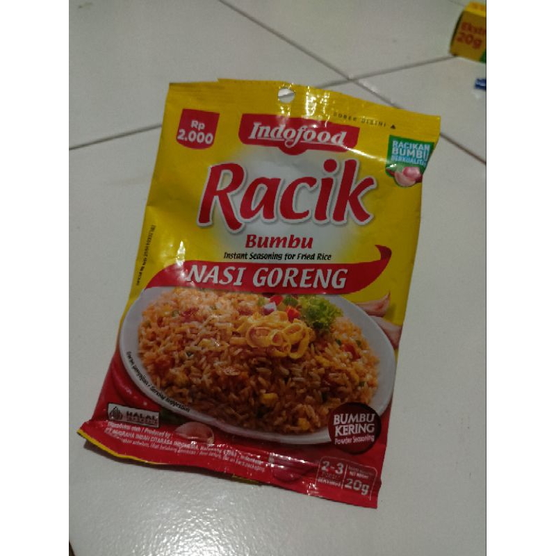 

BUMBU RACIK NASI GORENG INDOFOOD 1 SACHET | BUMBU PRAKTIS